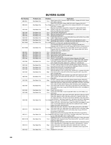 Spare parts cross-references for cars