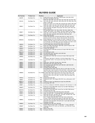 Spare parts cross-references for cars