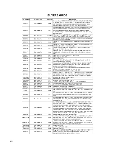 Spare parts cross-references for cars