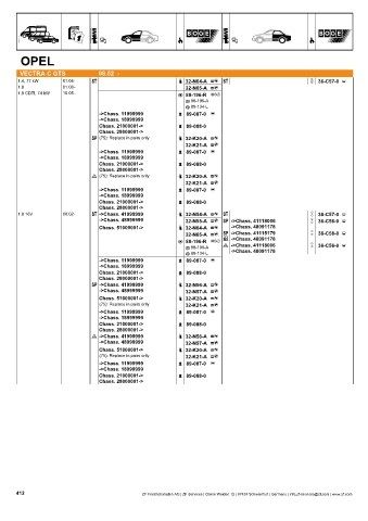 Catalogs auto parts for car and truck