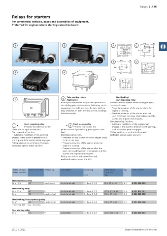 Page 77 Catalog auto parts accessorie BOSCH for cars and trucks