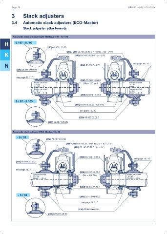 Catalogs auto parts for car and truck