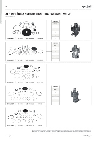 Catalogs auto parts for car and truck