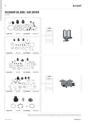 Catalogs auto parts for car and truck