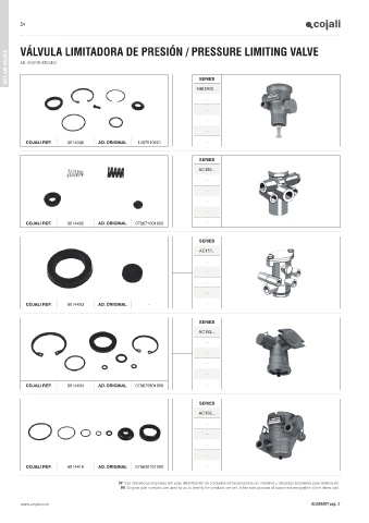 Catalogs auto parts for car and truck