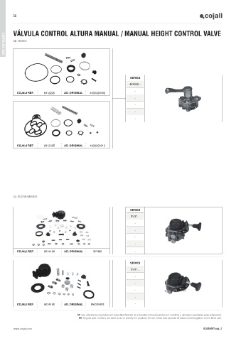 Catalogs auto parts for car and truck