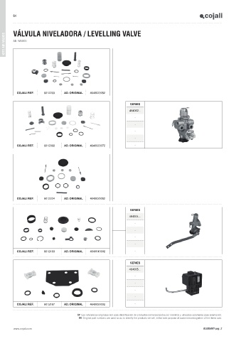 Catalogs auto parts for car and truck