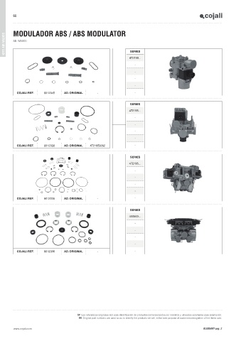 Catalogs auto parts for car and truck