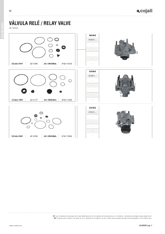 Catalogs auto parts for car and truck