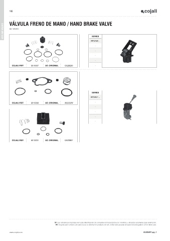 Catalogs auto parts for car and truck