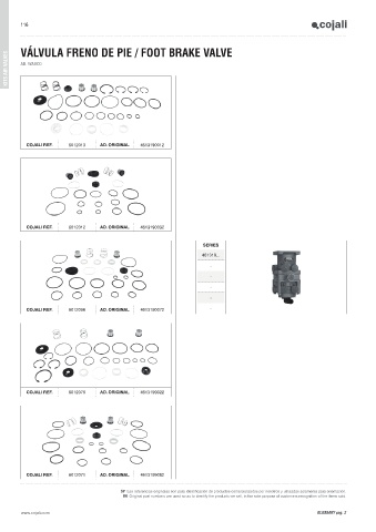 Catalogs auto parts for car and truck