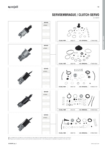 Catalogs auto parts for car and truck