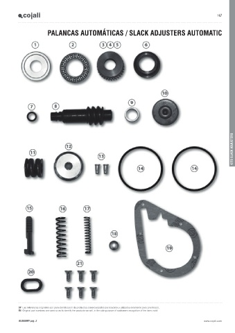 Catalogs auto parts for car and truck