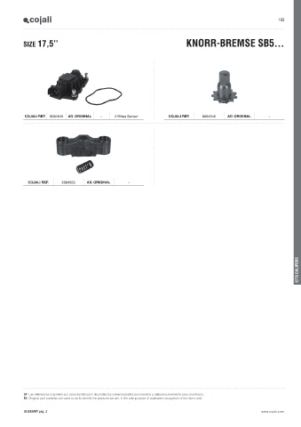 Catalogs auto parts for car and truck