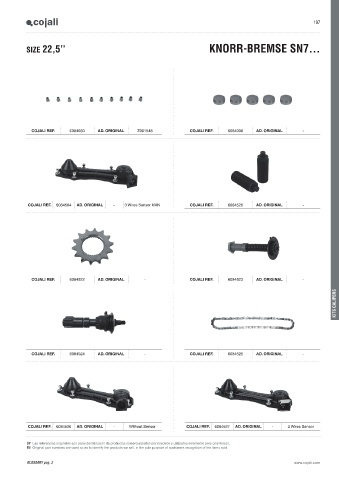 Catalogs auto parts for car and truck