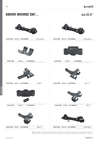 Catalogs auto parts for car and truck