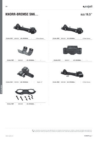 Catalogs auto parts for car and truck