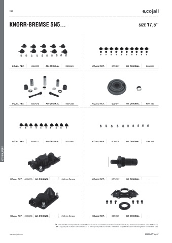 Catalogs auto parts for car and truck