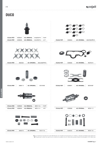 Catalogs auto parts for car and truck