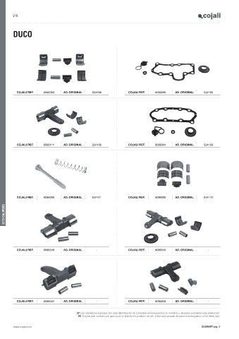 Catalogs auto parts for car and truck