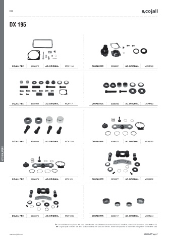 Catalogs auto parts for car and truck