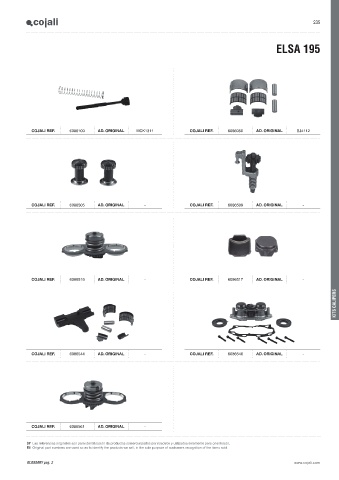 Catalogs auto parts for car and truck