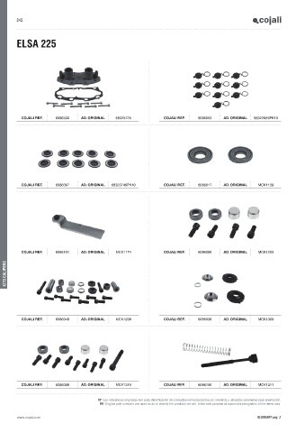 Catalogs auto parts for car and truck