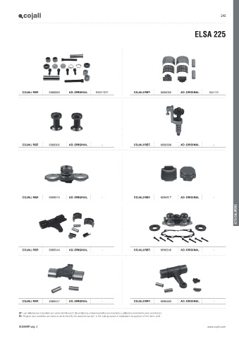 Catalogs auto parts for car and truck