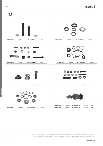 Catalogs auto parts for car and truck