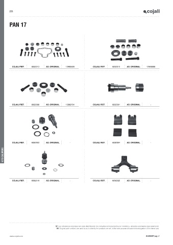 Catalogs auto parts for car and truck