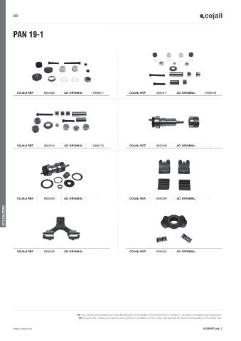 Catalogs auto parts for car and truck