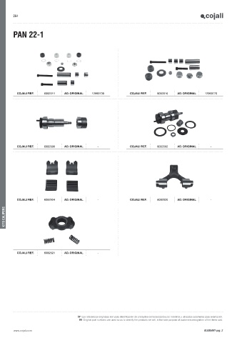 Catalogs auto parts for car and truck