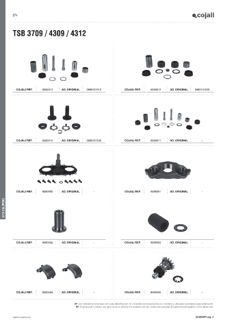 Catalogs auto parts for car and truck