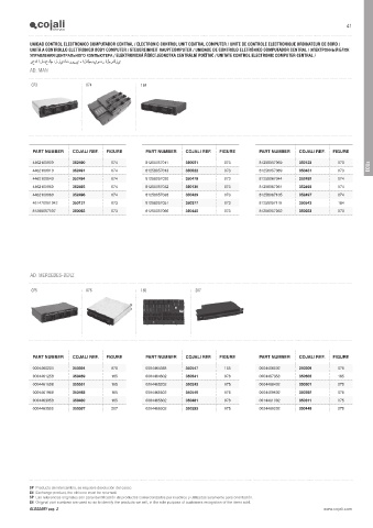 Catalogs auto parts for car and truck