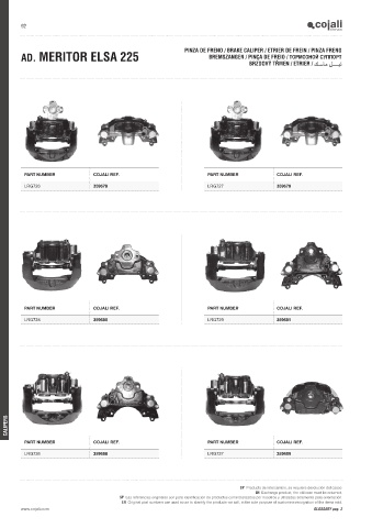 Catalogs auto parts for car and truck