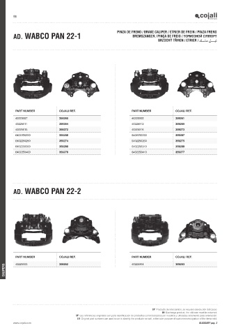 Catalogs auto parts for car and truck