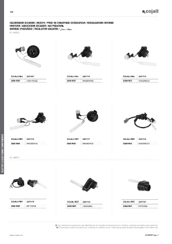 Catalogs auto parts for car and truck