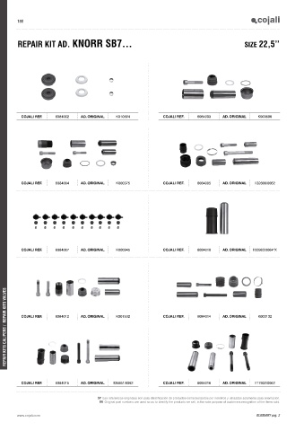 Catalogs auto parts for car and truck