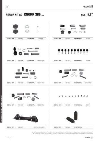 Catalogs auto parts for car and truck