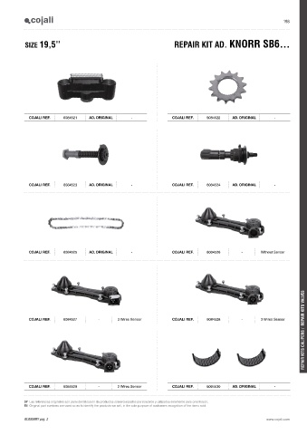 Catalogs auto parts for car and truck