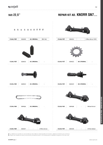 Catalogs auto parts for car and truck