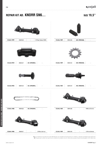 Catalogs auto parts for car and truck