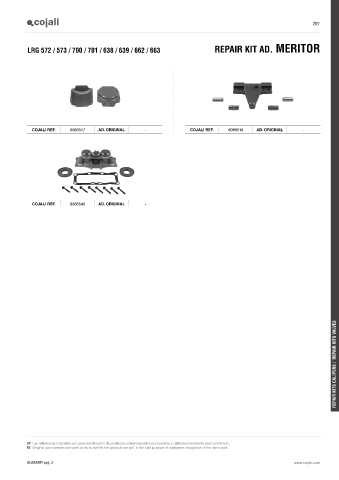 Catalogs auto parts for car and truck