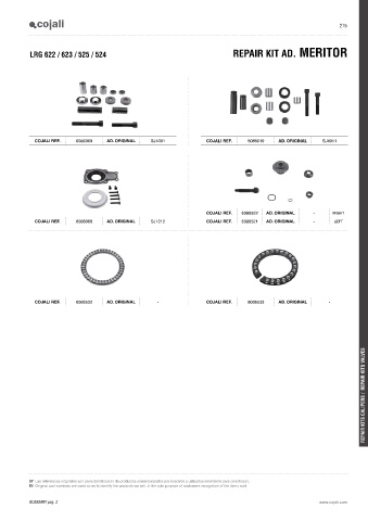 Catalogs auto parts for car and truck