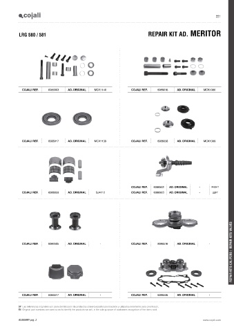 Catalogs auto parts for car and truck