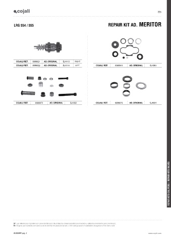 Catalogs auto parts for car and truck