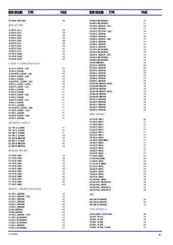 Spare parts DONALDSON cross-references