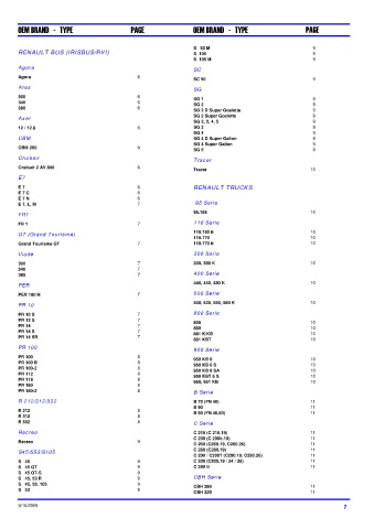 Spare parts DONALDSON cross-references