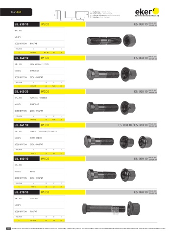 Catalogs auto parts for car and truck