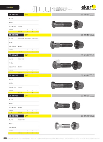 Catalogs auto parts for car and truck